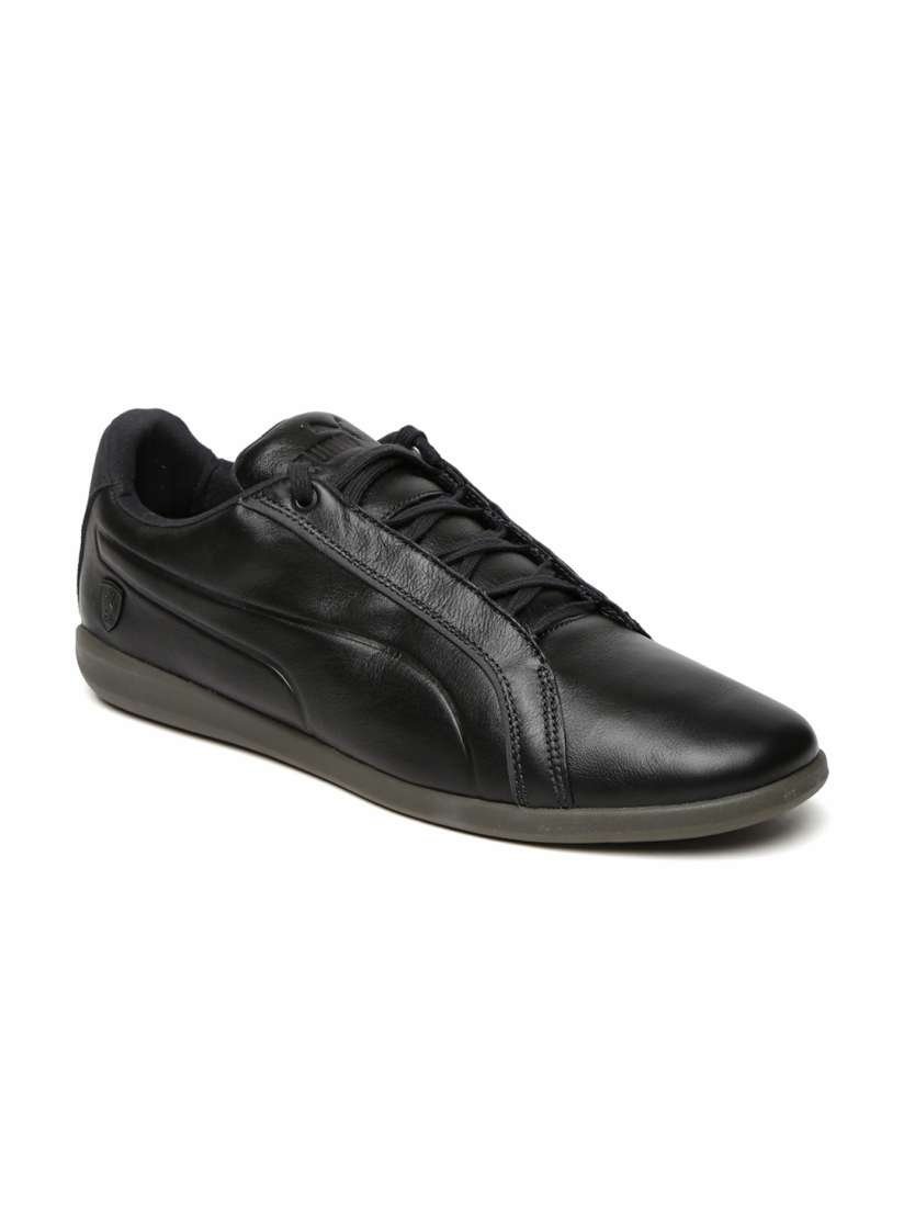 Buy PUMA Motorsport Men Black SF Primo 2 Leather Sneakers Casual Shoes for Men 2041338 Myntra