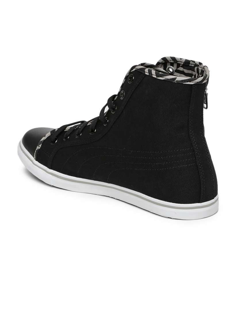 Puma men's streetballer mid zipper sneakers outlet