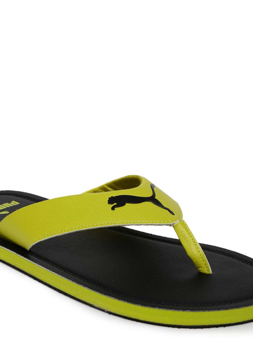Buy Puma Men Green Black Flash Cat Flip Flops Flip Flops for Men 2041438 Myntra