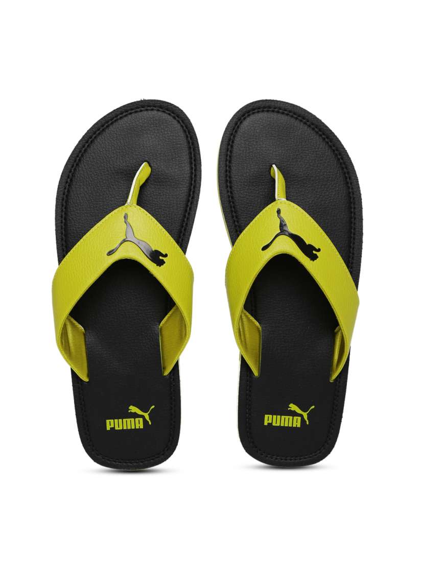 Buy Puma Men Green Black Flash Cat Flip Flops Flip Flops for Men 2041438 Myntra