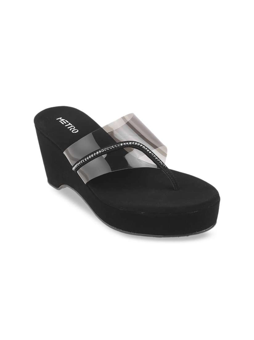 Metro black heels new arrivals