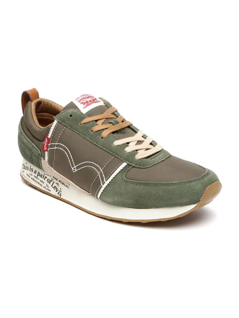 Green levi shoes online