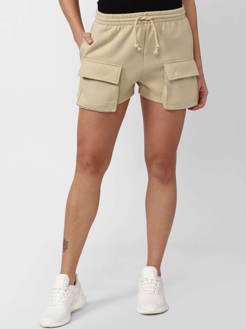 Forever 21 khaki shorts discount