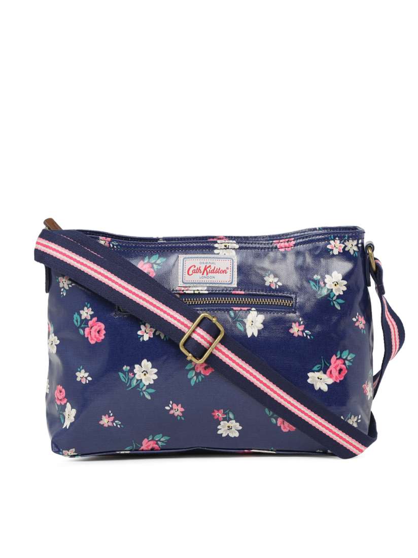 Buy Cath Kidston Navy Blue Printed Sling Bag Handbags for Women 2043627 Myntra
