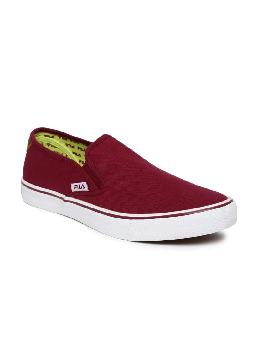 Buy FILA Unisex Maroon RELAXER V Loafers Casual Shoes for Unisex 2043725 Myntra
