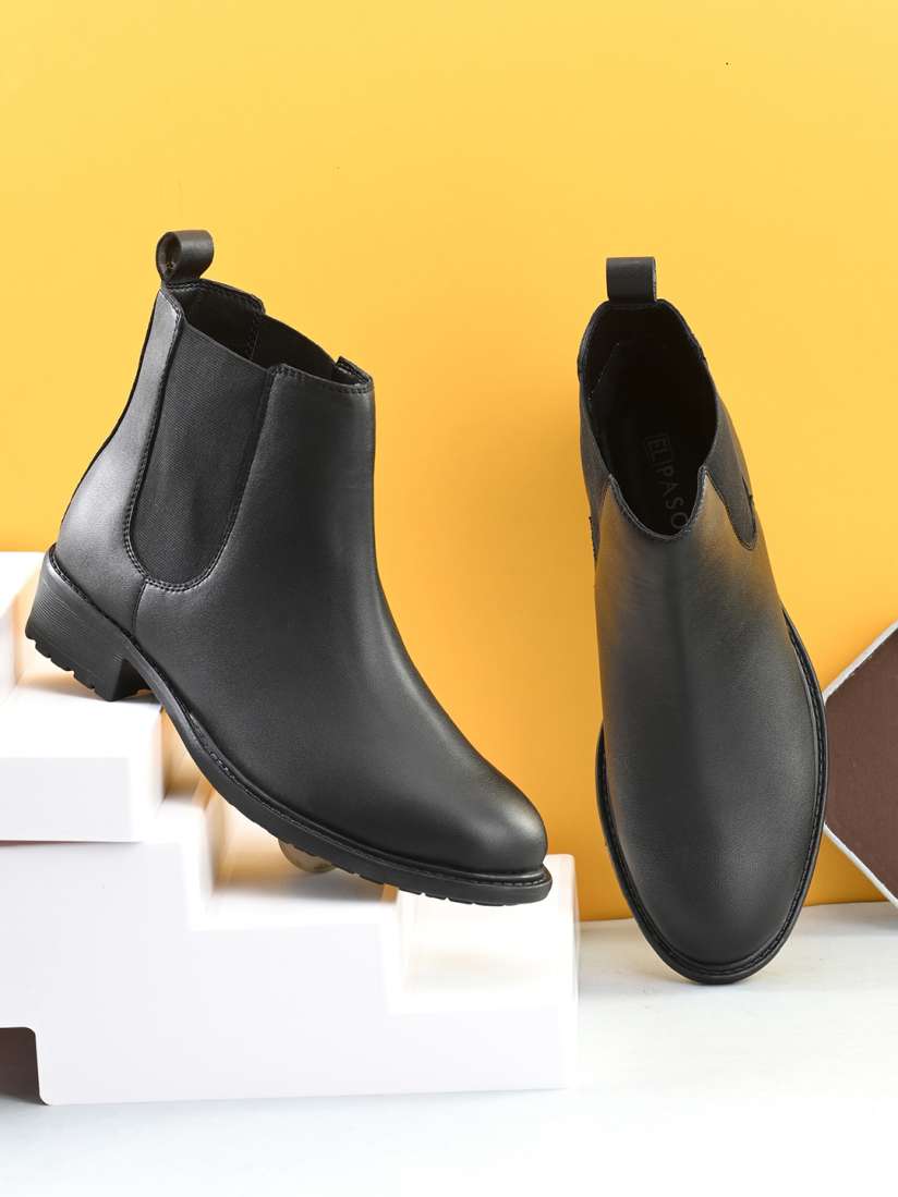 Myntra chelsea boots online