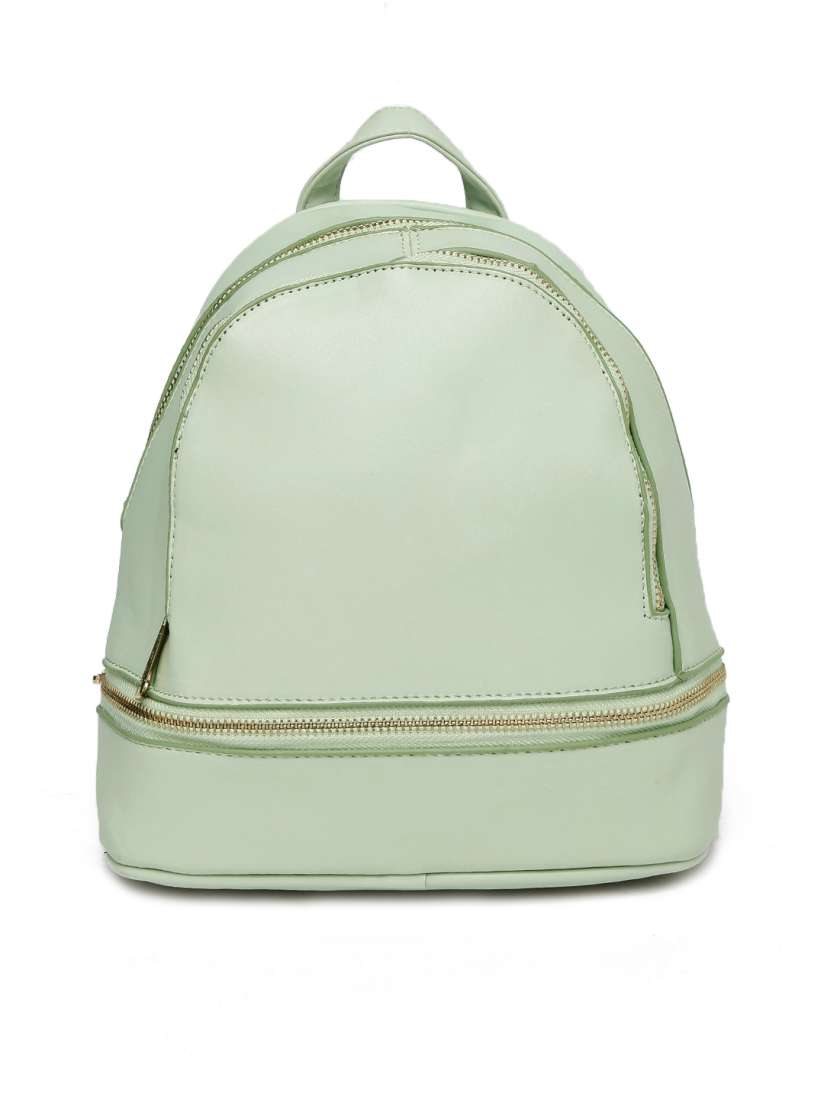 Buy DressBerry Women Mint Green Solid Backpack Backpacks for Women 2044252 Myntra