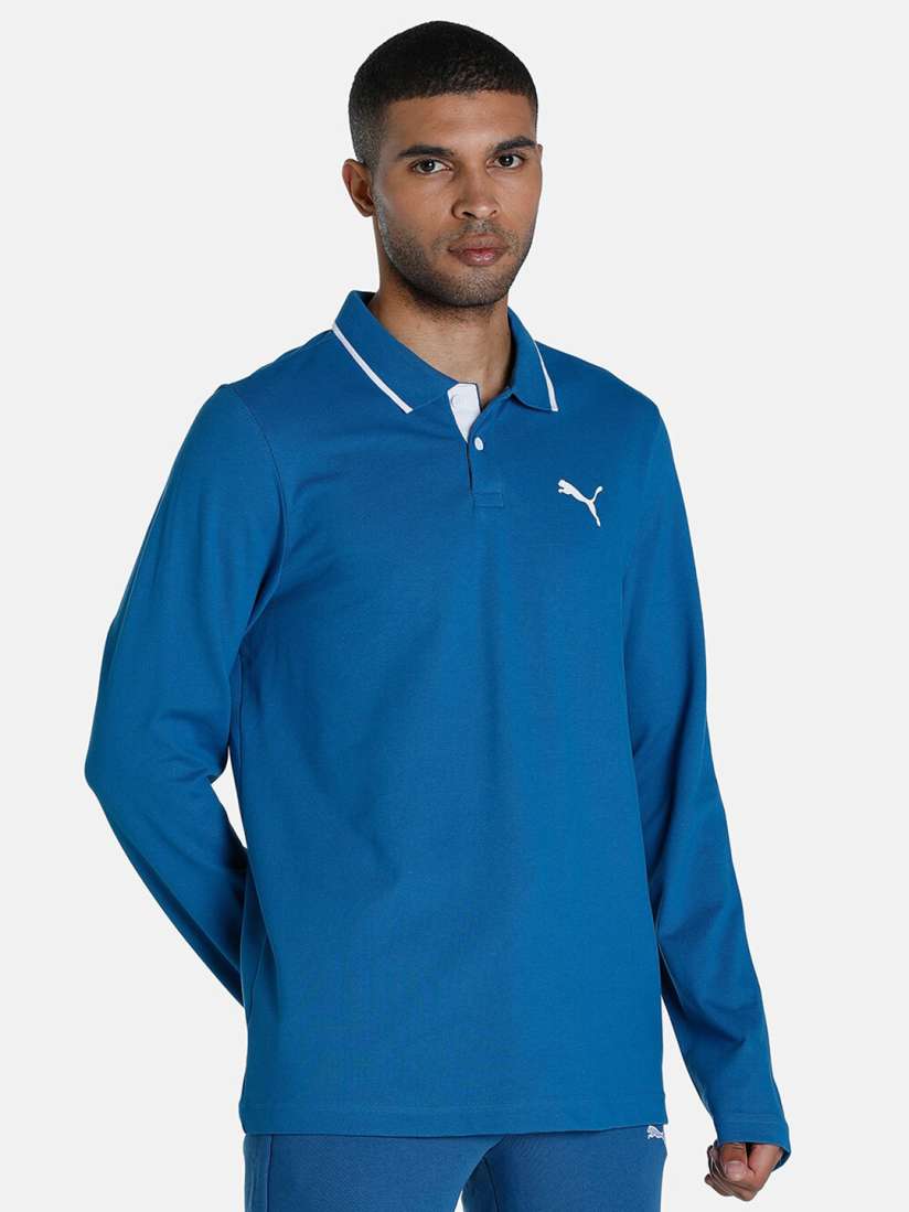 Puma long sleeve polo shirts top