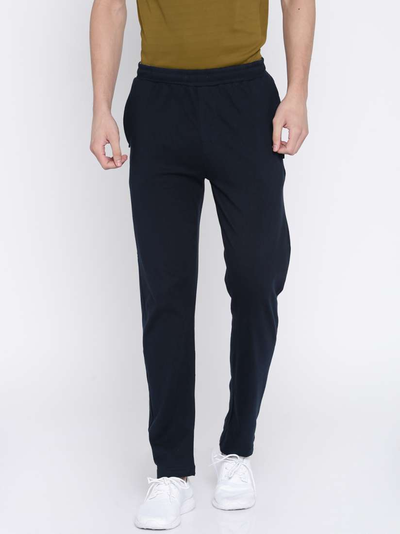 Buy Hanes Men Navy Comfort Fit Track Pants Track Pants for Men 2044414 Myntra