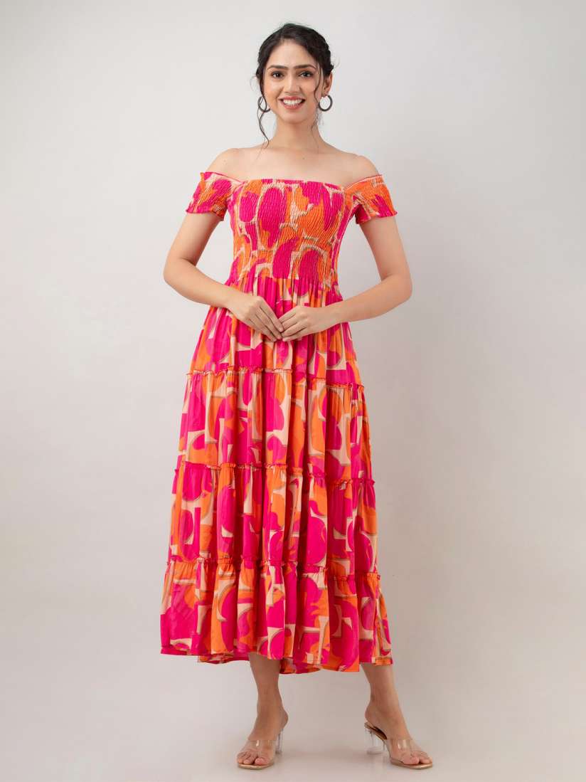 Maxi dress in myntra clearance