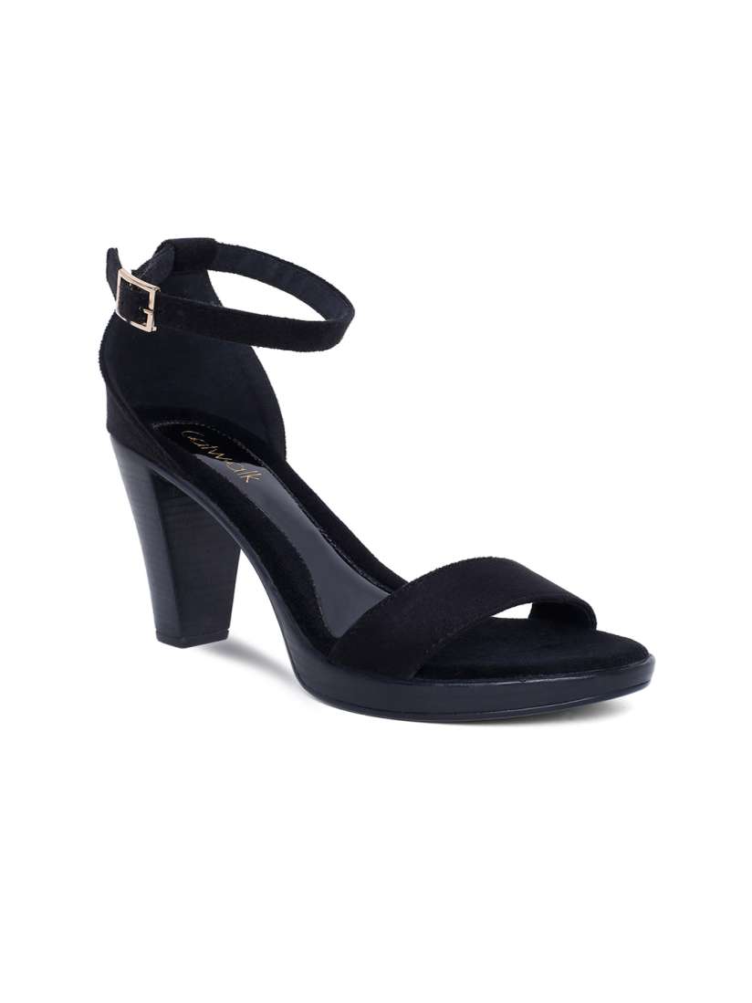 Buy Catwalk Women Black Solid Heels Heels for Women 2044670 Myntra
