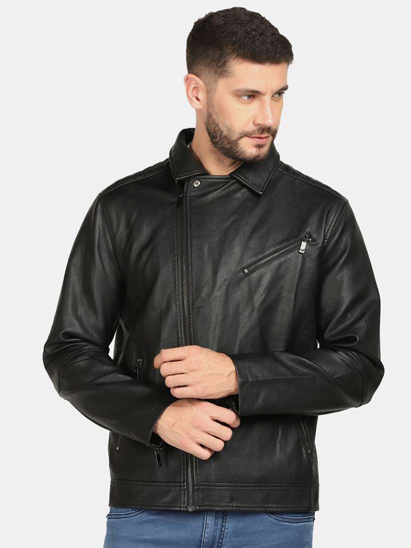 Plus size black biker jacket on sale