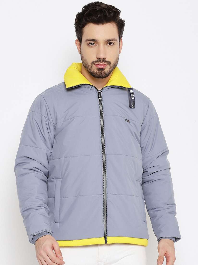 Yellow and grey jacket online