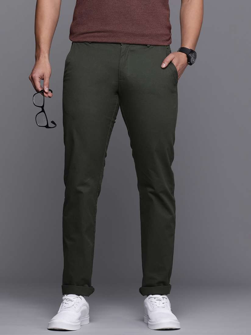 Allen solly casual trousers on sale