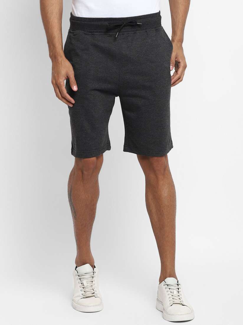 Buy Turtle Men Charcoal Solid Slim Fit Running Shorts Shorts for Men 20449296 Myntra