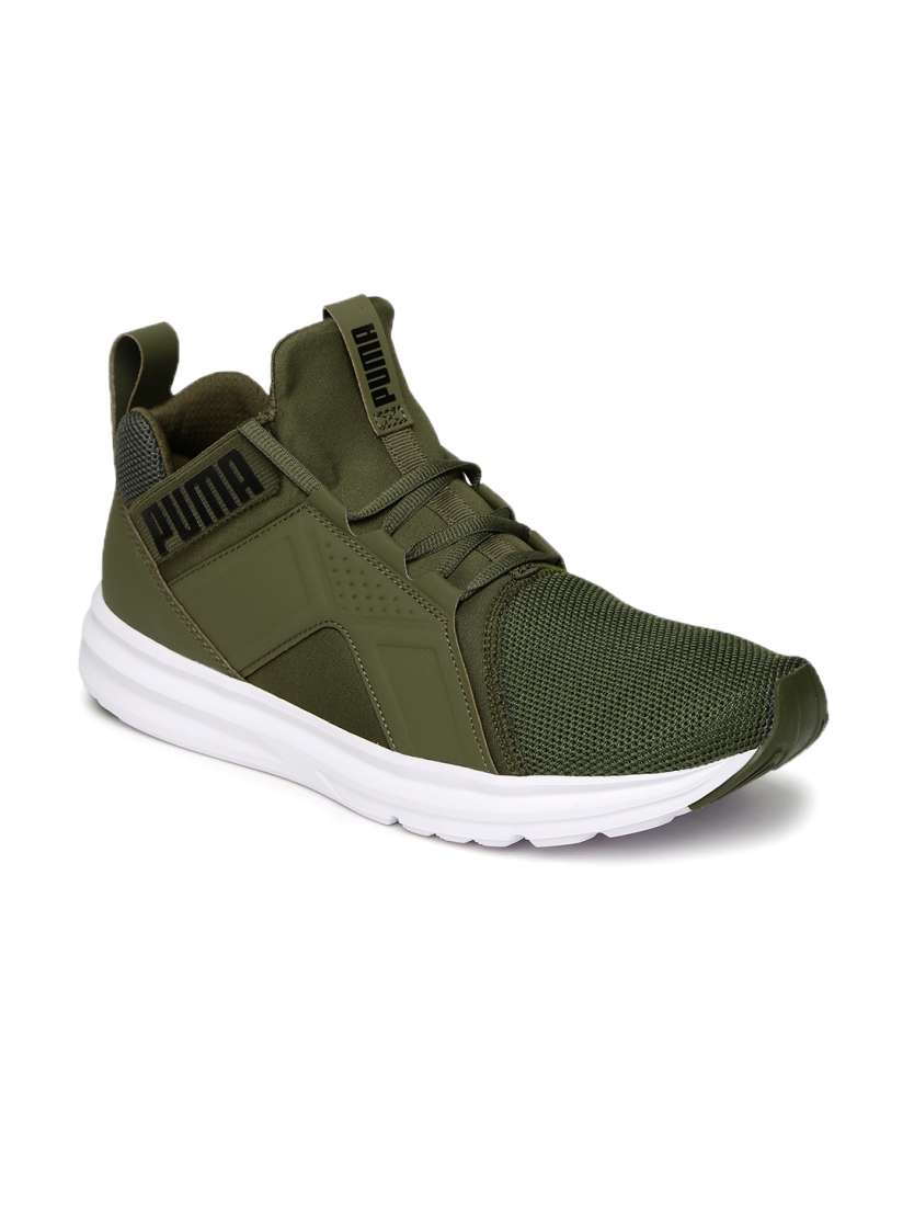 Puma enzo olive top