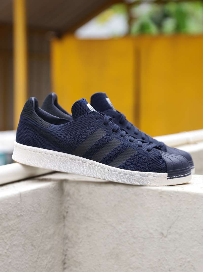 Superstar 80s primeknit Blue outlet