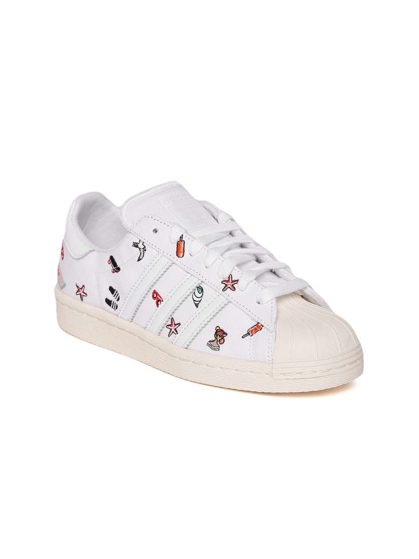 Superstar 80s womens white best sale
