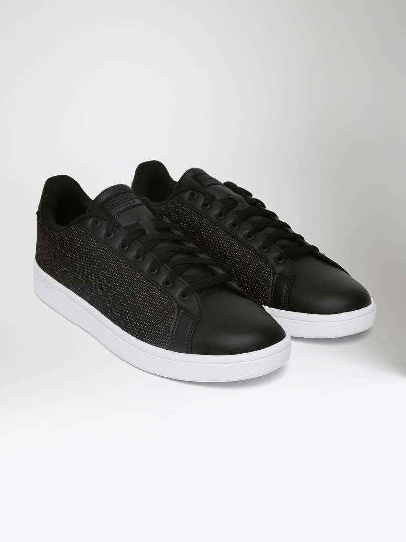 Adidas neo men's cloudfoam advantage clean leather sneakers cheap