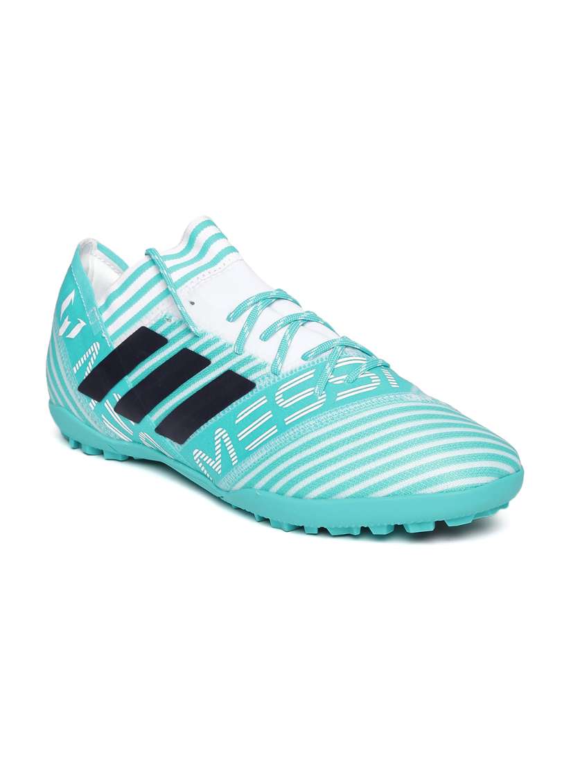 Buy ADIDAS Men Blue White Nemeziz Messi Tango 17.3 Turf Striped Football Shoes Sports Shoes for Men 2045104 Myntra