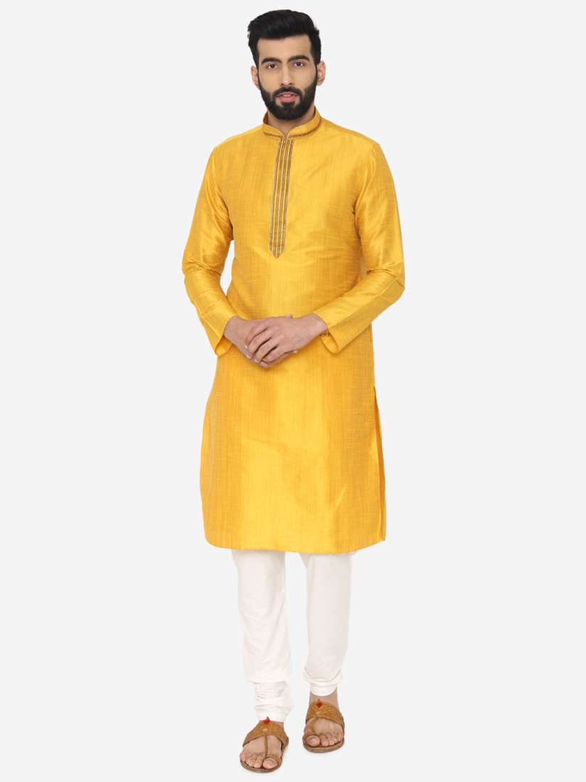 Manyavar men's kurta and churidar set on sale