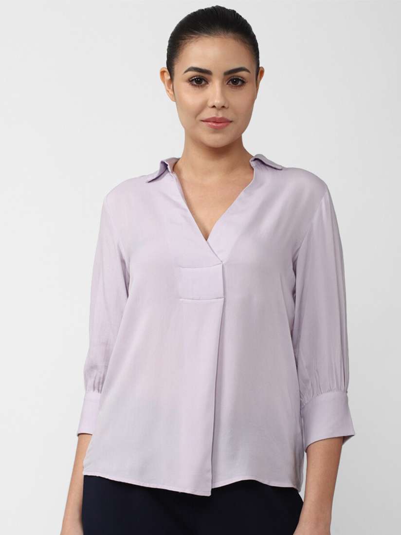 Buy Van Heusen Woman Shirt Style Formal Top Tops for Women 20458806 Myntra