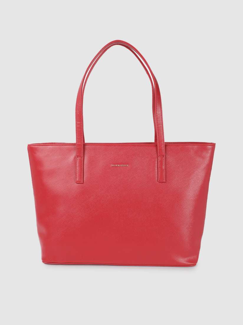 Buy Allen Solly Women Red Structured Shoulder Bag Handbags for Women 20462592 Myntra