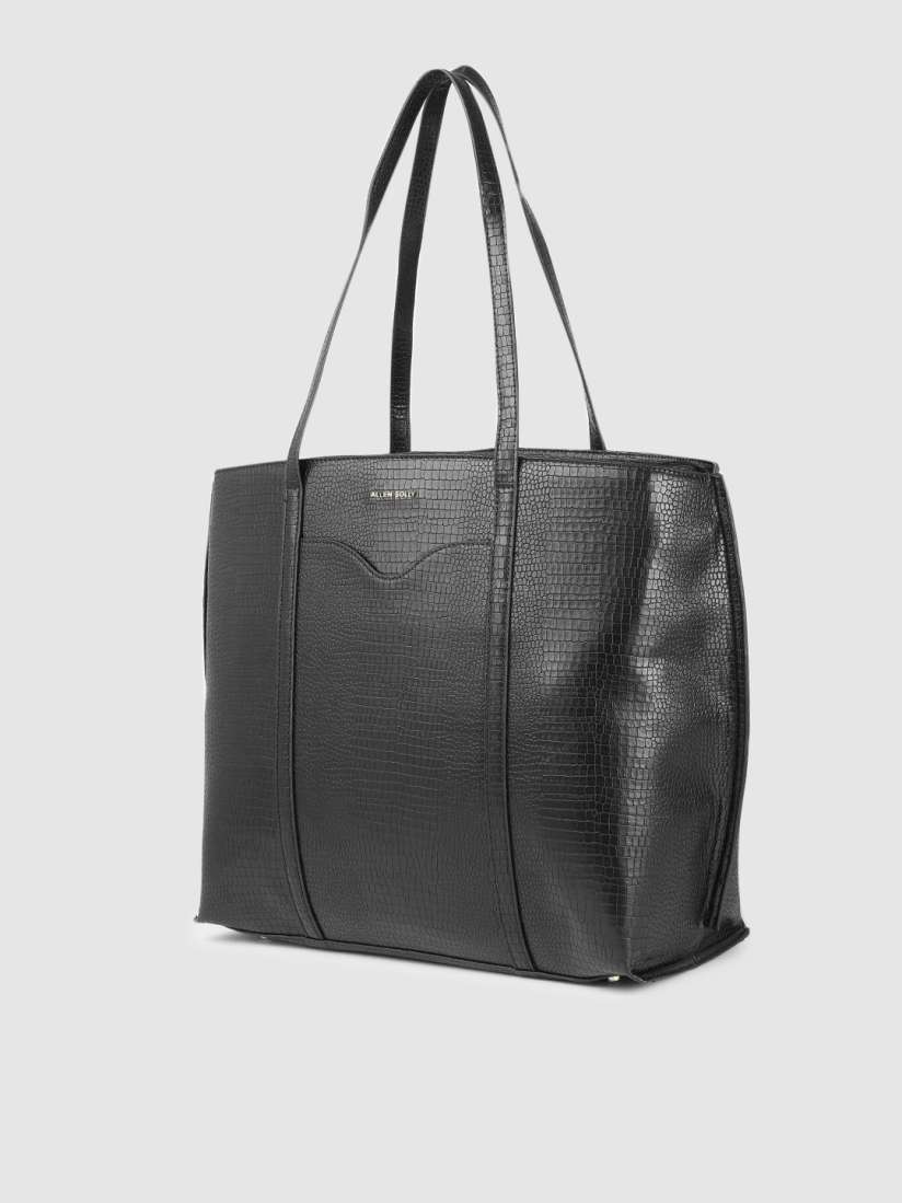 Allen solly black tote bag clearance
