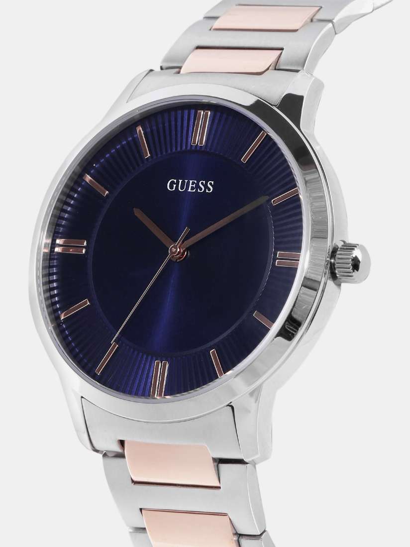 Buy GUESS Men Navy Analogue Watch W0990G4 Watches for Men 2046415 Myntra