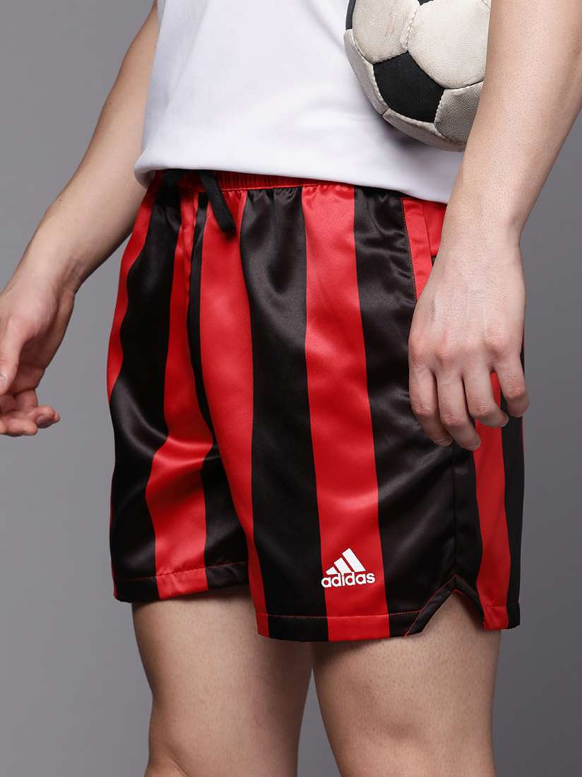 Satin football shorts outlet