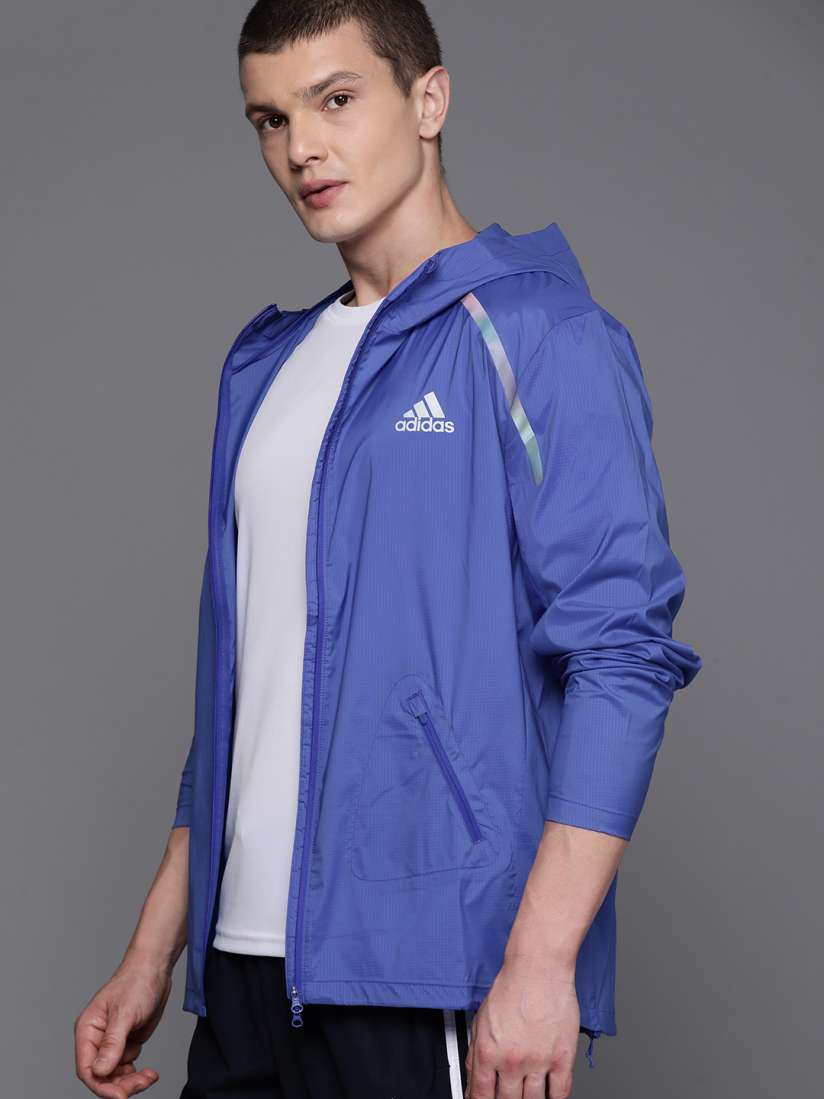Buy ADIDAS Windcheater and Water Resistant Marathon Sporty Jacket Jackets for Men 20470292 Myntra