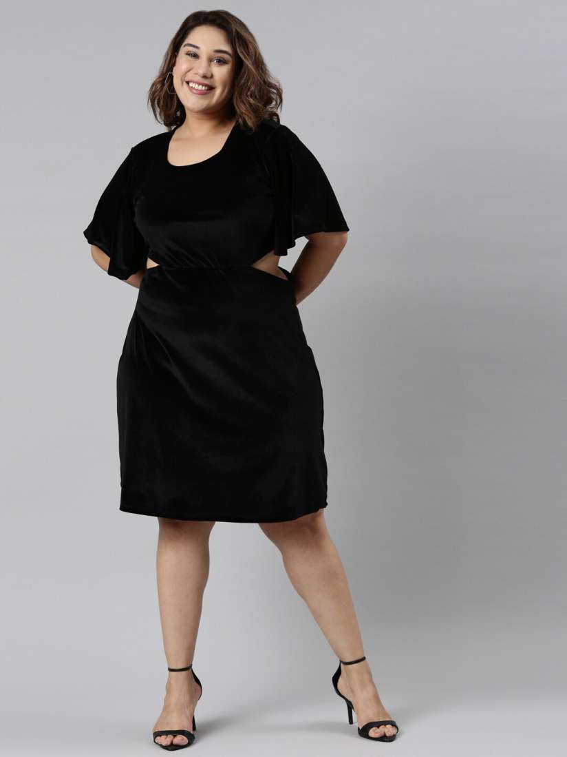 Myntra plus size dresses hot sale