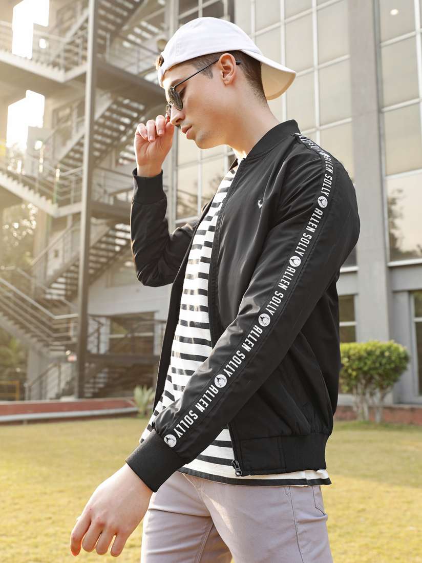Allen solly bomber jacket hot sale