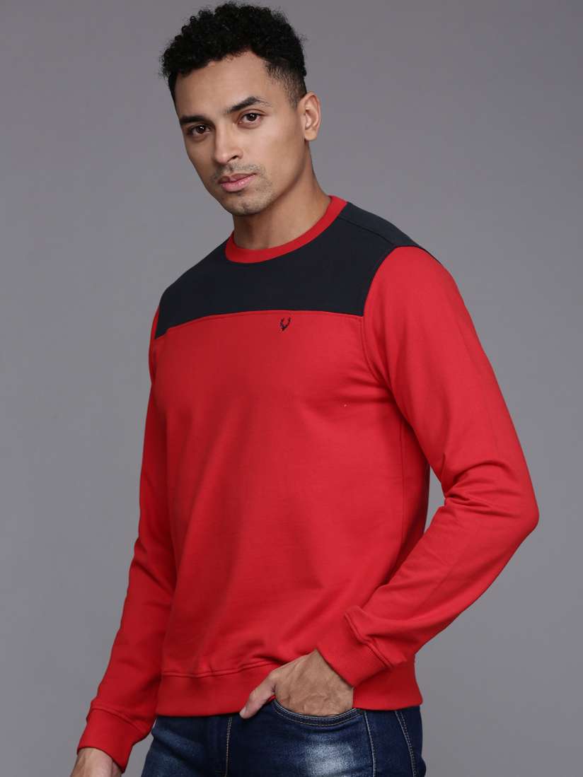Allen solly sport sweatshirt hot sale