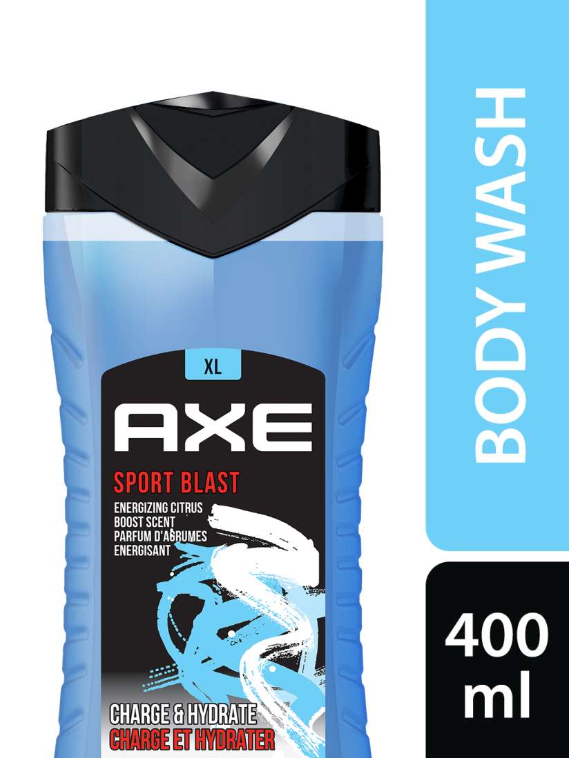 Buy AXE Men Sport Blast 3 In 1 Face Hair Body Wash with Long Lasting Fragrance 400ml Body Wash and Shower Gel for Men 20486210 Myntra