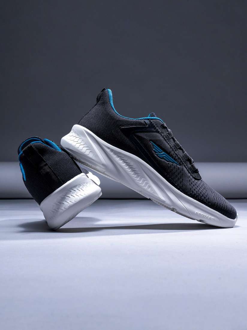 Buy Red Tape Men Black Textile Running Shoes Sports Shoes for Men 20486942 Myntra