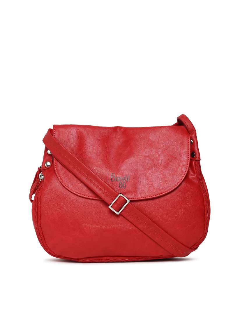Buy Baggit Red Solid Sling Bag Handbags for Women 2049635 Myntra
