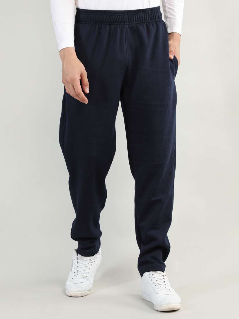 Buy CHKOKKO Men Navy Blue Gym Workout Lower with Pocket Track Pants Track Pants for Men 20508024 Myntra
