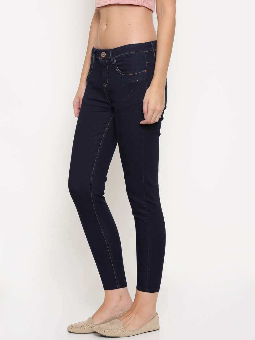 Womens Denim Jealous 21 White Jeans JEALOUS 21 Women Stonewashed