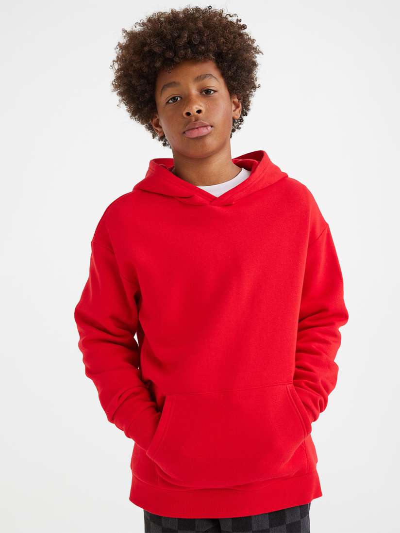 Boy in oversized hoodie 2025