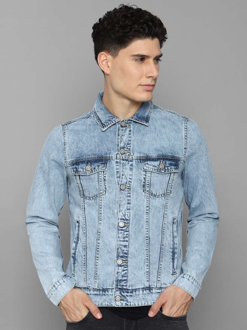 Allen solly jeans jacket outlet