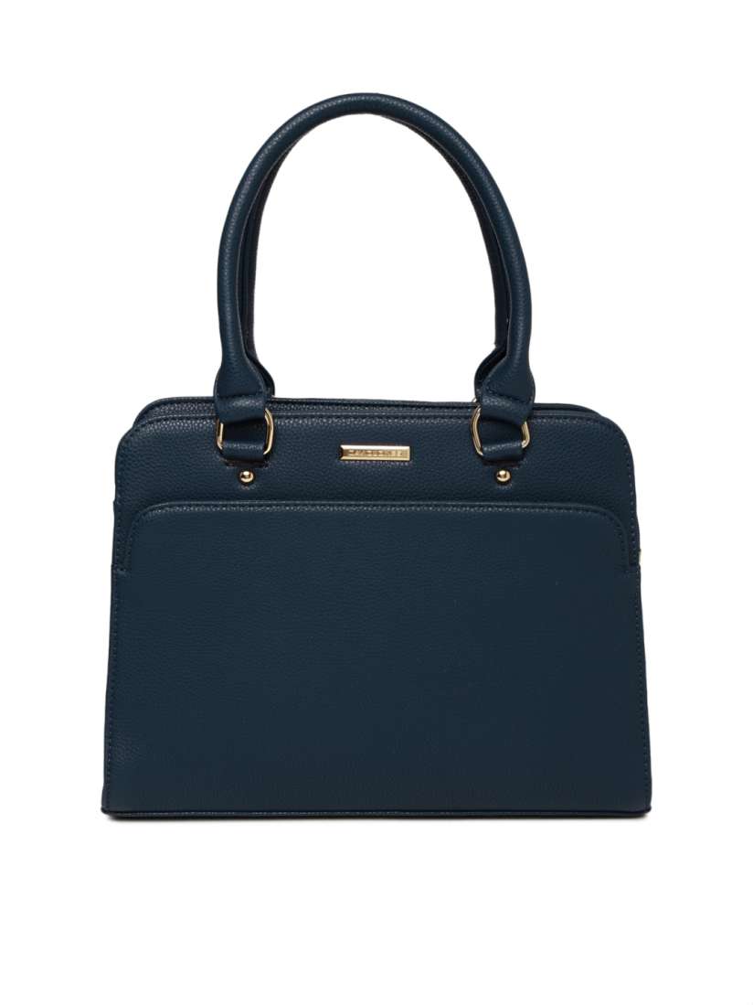 Buy David Jones Navy Solid Handheld Bag Handbags for Women 2051867 Myntra