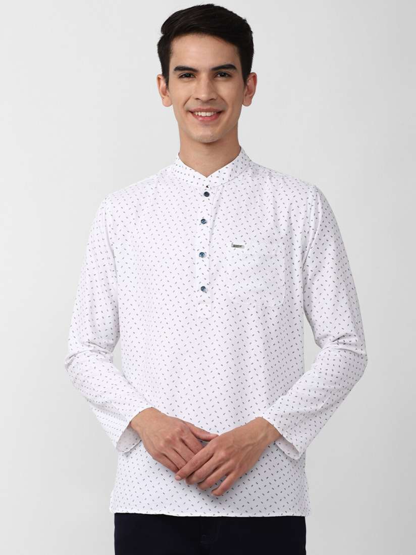 Peter england white kurta cheap