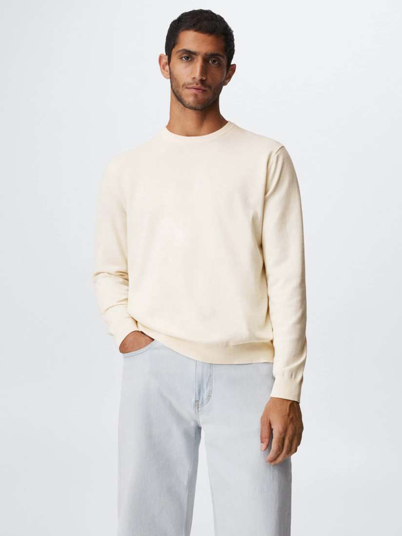 Off white pullover sweater cheap