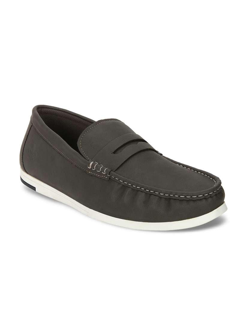 Buy Bond Street By Red Tape Men Grey Loafers Casual Shoes for Men 2054891 Myntra