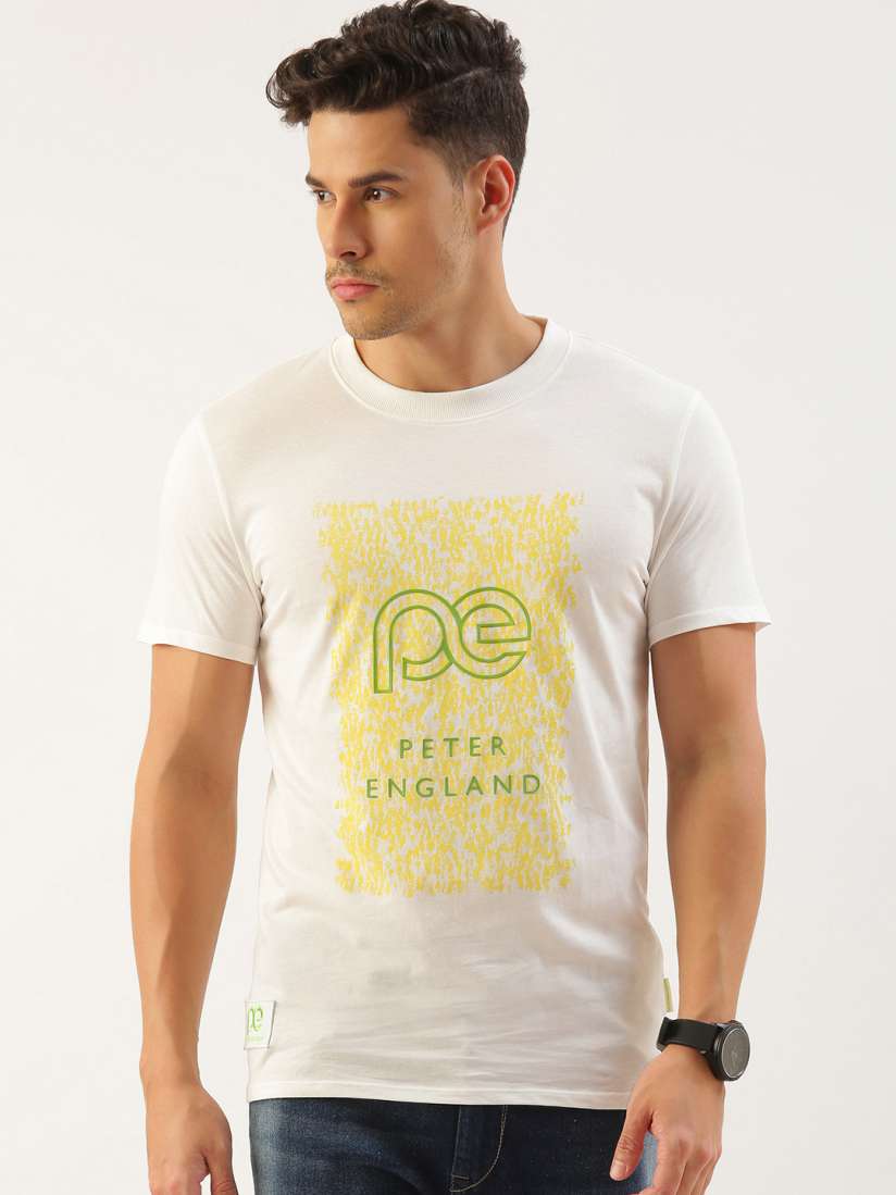 Peter england t shirts myntra clearance