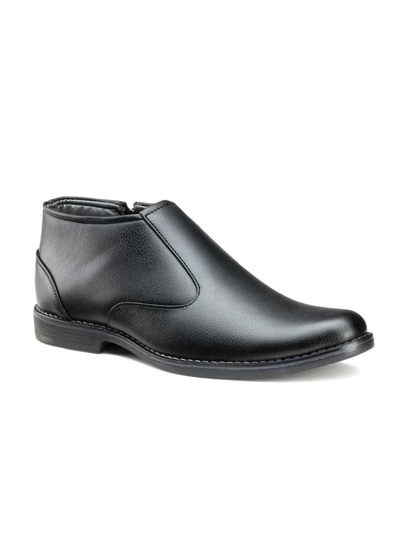 Buy Escaro Men Black Mid Top Formal Shoes Formal Shoes for Men 2055841 Myntra