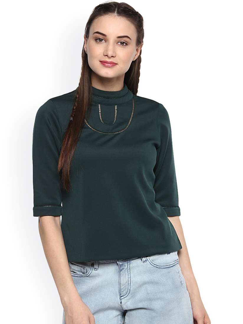 Myntra short tops on sale