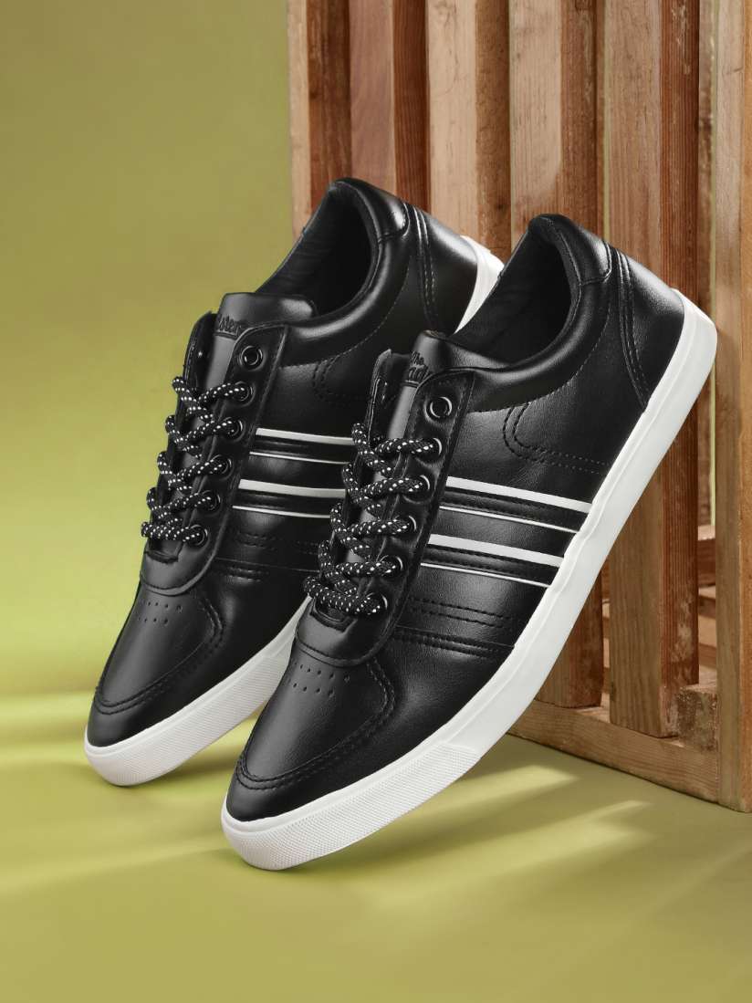 Buy Roadster Men Black Sneakers Casual Shoes for Men 2057282 Myntra