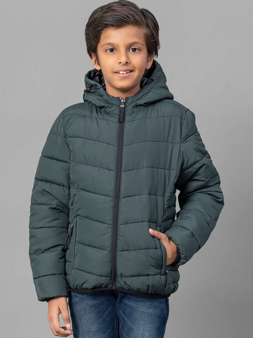 Buy Red Tape Kids Green Padded Jacket Jackets for Unisex Kids 20574166 Myntra